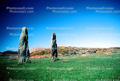 Rock, Stone, Monolith, Holy Island, Wales