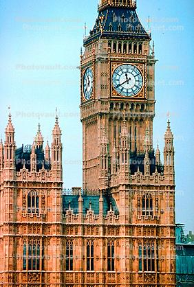 London, Big Ben, landmark, outdoor clock, outside, exterior, building