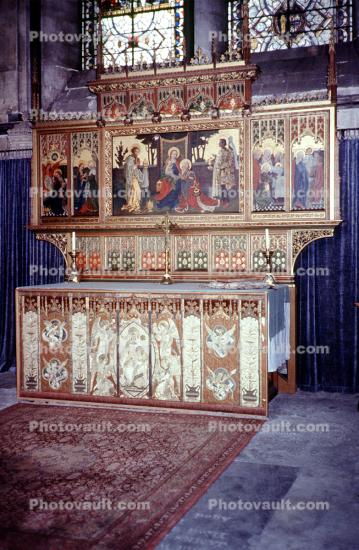 Altar, Salisbury Cathedral, Christ