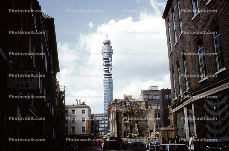 British Telecom Communication Tower, London, Radio Tower, landmark