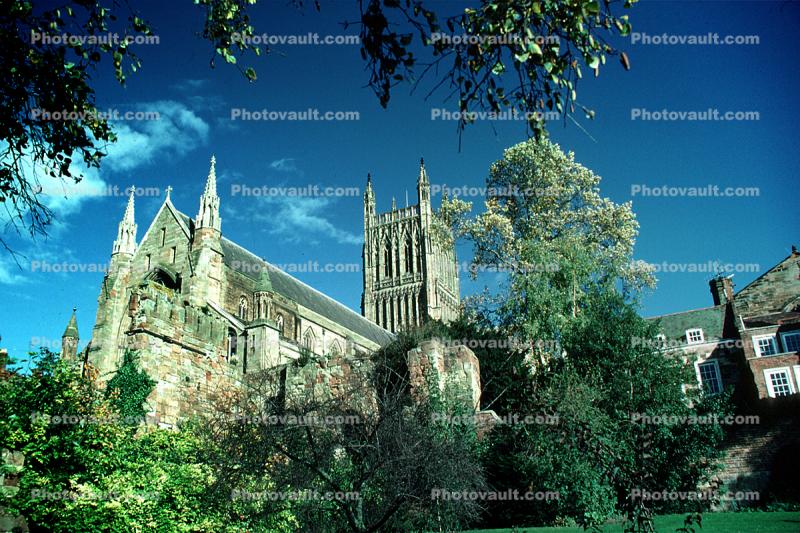 Worcester Cathedral, Cathedral Church of Christ and the Blessed Virgin Mary, County, Worcestershire, England