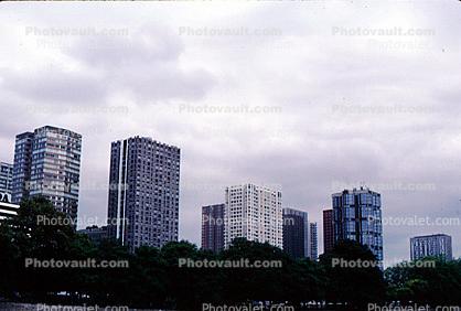 High Rise Dwellings, Residence, cityscape, skyline