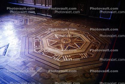 Parquet Floor, wood, wooden, Chateau, May 1967, 1960s