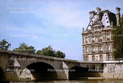 Bridge along the River Seine, May 1967, 1960s