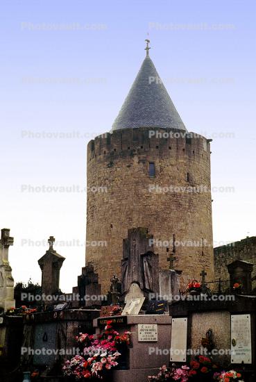 Fortress of Carcassonne, Cit? de Carcassonne, Tower, Turret, Castle