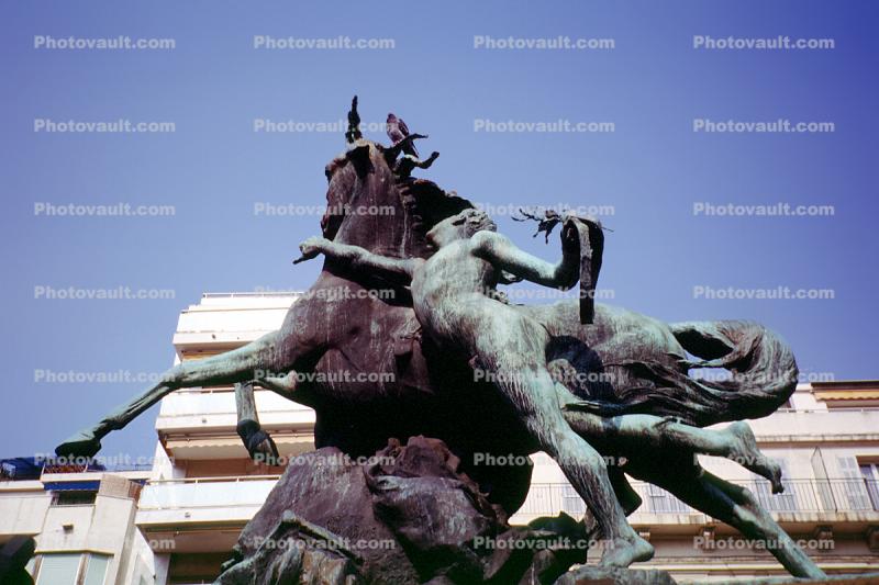 Statue, Statuary, Horse, Sculpture, Bronze, Landmark