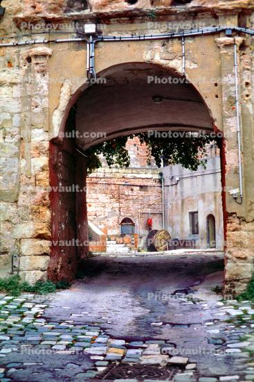 Road, Entrance, Arch, Fort Saint-Nicolas de Marseille
