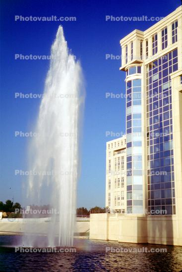 Water Fountain, aquatics, Buildings, Hotel
