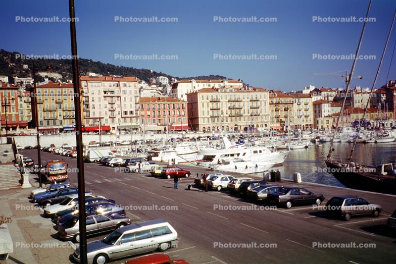 Water Front, Docks, Cars, automobile, vehicles
