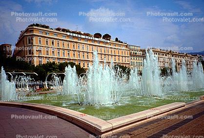 Water Fountain, aquatics, Grand Hotel Aston, Building, Landmark