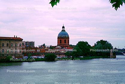 Dome, Cathedral, harbor, buildings