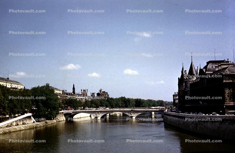 Seine River, Concierge Gyrie, May 1959, 1950s