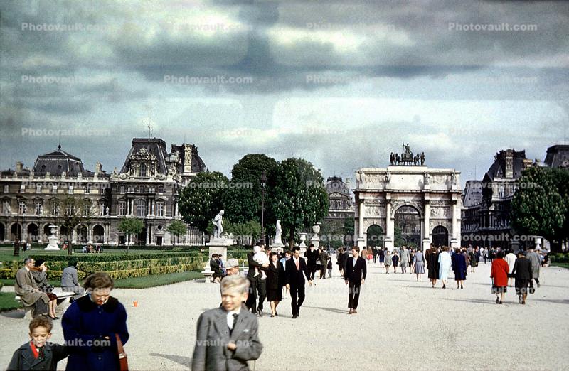 The Louvre, May 1959, 1950s