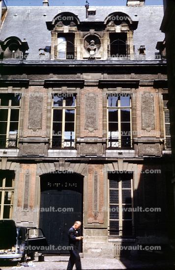#5 Rue Payenne, Temple of the Religion of Humanity, May 1959, 1950s