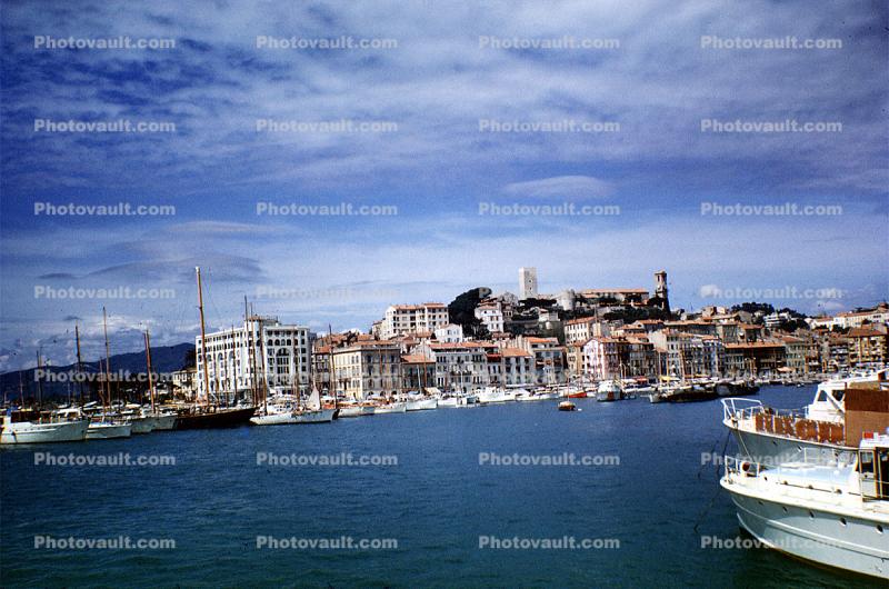 Harbor, Waterfront, Buildings, Hill