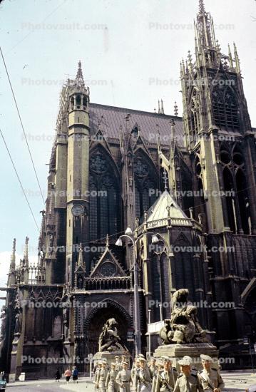 Church, Cathedral, Christian, Religion, Religious, Building, Metz
