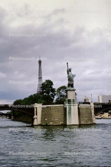 Statue of Liberty, River Seine