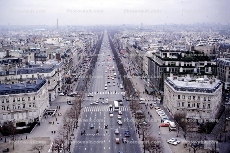 Champs Elysees, Champs-?lys?es, January 1986, 1980s