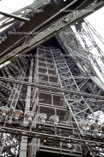 Eiffel Tower, Elevator, December 1985