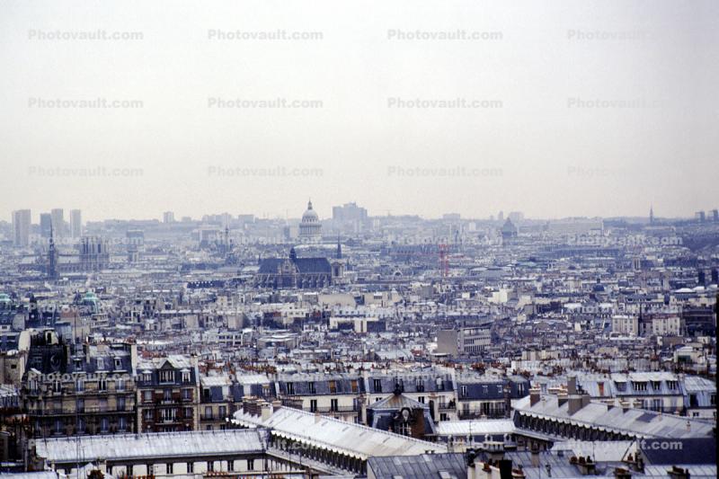 buildings, skyline, cityscape, December 1985