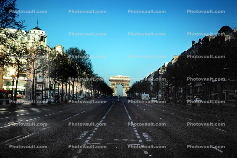 Champs-Elysees, May 1978