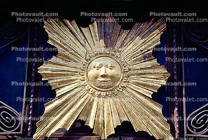 Golden Sun, Face, Rays, Weinheim
