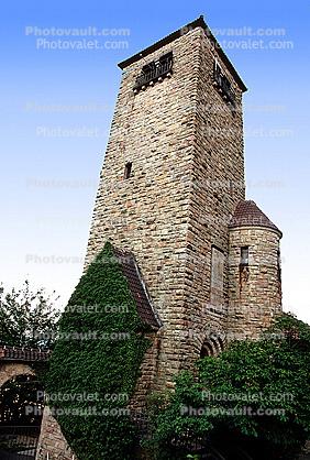 Weinheim, Tower, Stone, Brick