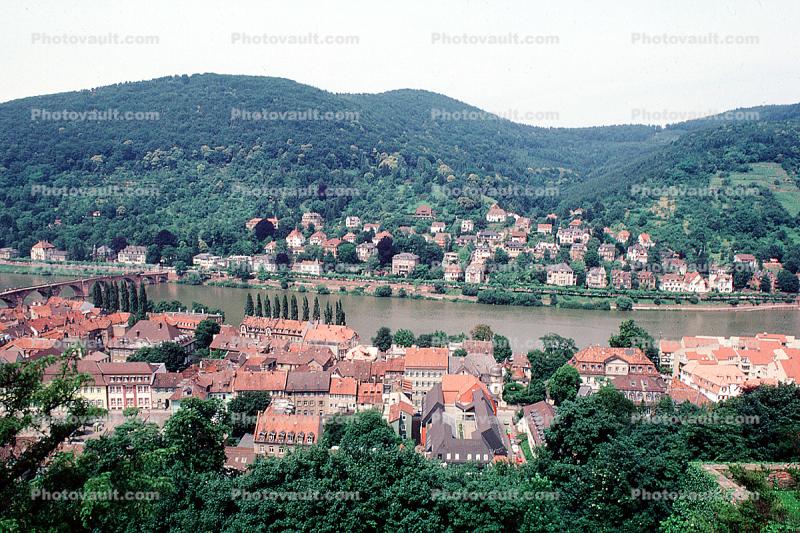 Heidelberg, River Nekar, Baden-W?rttemberg, Karlsruhe, Oldenwald