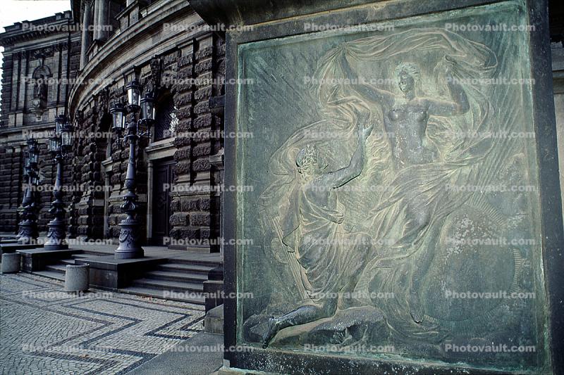 bas-relief, Semper Opera House, Dresden