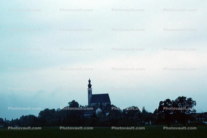 church, building, steeple, southeastern Germany