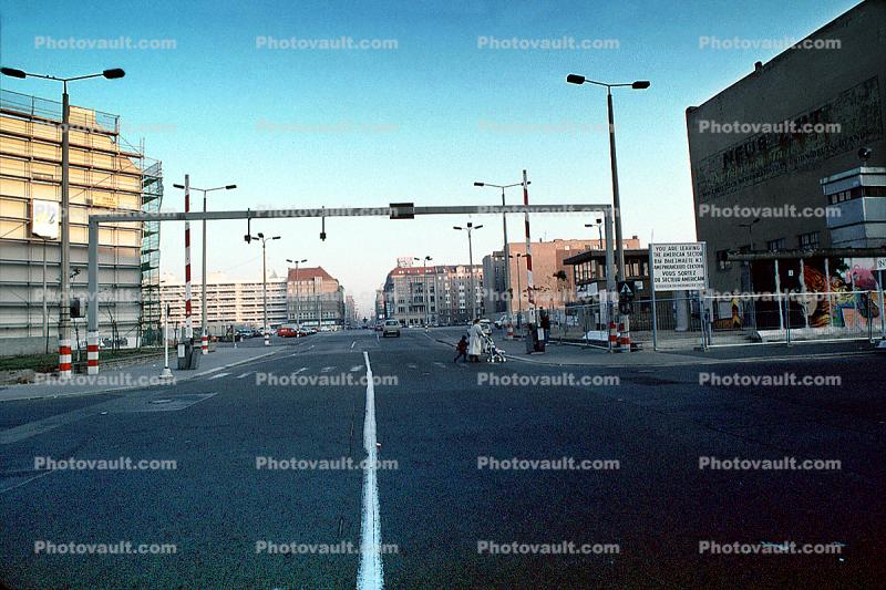 Checkpoint Charlie, the Wall, Berlin