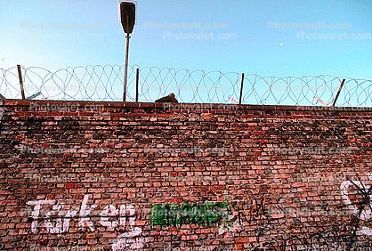 Barbed Wire, Brick, the Wall, Berlin