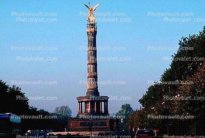 The Victory Column, Angel, Statue, Berlin, landmark, sculpture