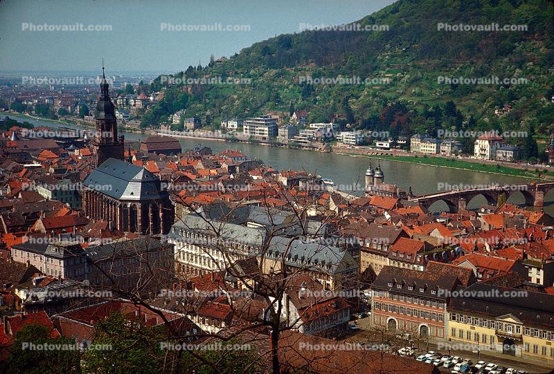 Heidelberg, Neckar Valley, 1950s