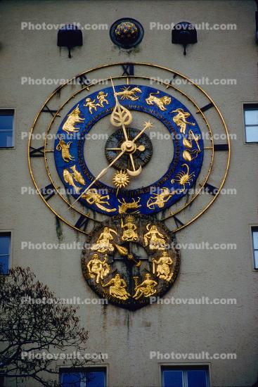Zodiac, Clock, Museum of Science and Industry, Munich