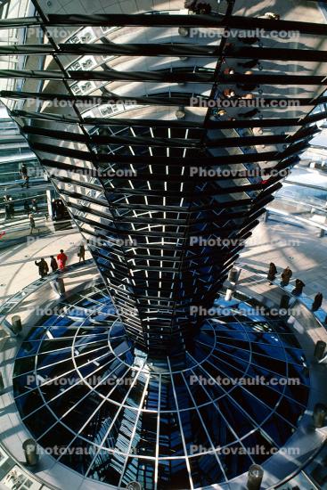 Steel Glass Dome, Reichstag, Berlin