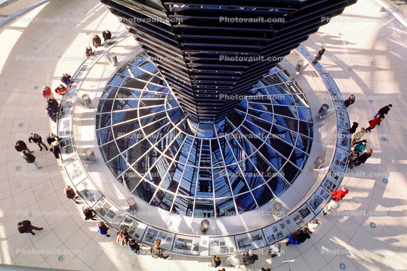 Steel Glass Dome, Reichstag, Berlin