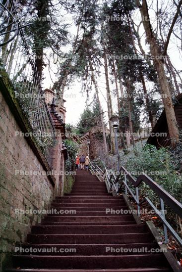 Heidelberg, Steps, Stairs