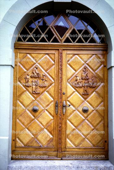 Ornate Door, entryway, entrance, Meersburg, Baden-W?rttemberg, T?bingen, Bodenseekreis, opulant