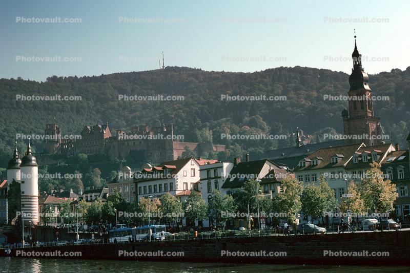 Heidelberg, River Nekar, Baden-W?rttemberg, Karlsruhe, Oldenwald