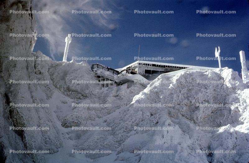 Zugspitze, Mountains, Alps, Snow, Ice, Observatory, Cold, Weather Station, Research Station