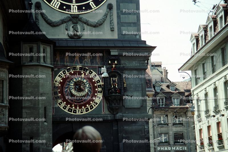 Zytglogge, Clock Tower, medieval tower , outdoor clock, outside, exterior, building, roman numerals