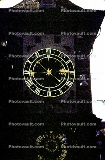 Zytglogge, Clock Tower, medieval tower, outdoor clock, outside, exterior, building, roman numerals