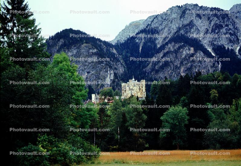 Schloss Hohenschwangau, Bavaria, Castle, Alps, Schwangau