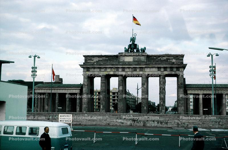 Brandenburg Gate, Berlin, 1950s
