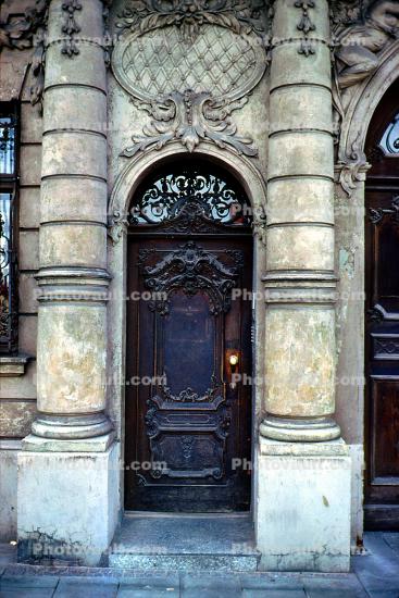 Door, Doorway, Entrance, Entry Way, Entryway, Garmisch, Bavaria, June 1979