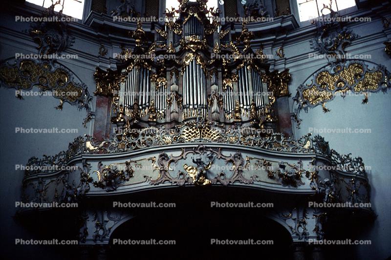 Organ Pipes, Munich, June 1979