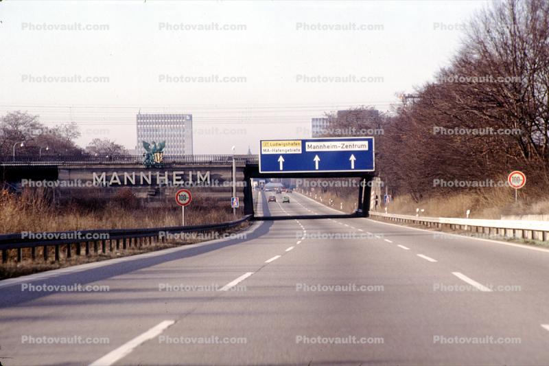 Autobahn, Mannheim