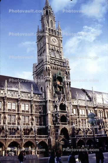 Munich, Marienplatz Clock Tower