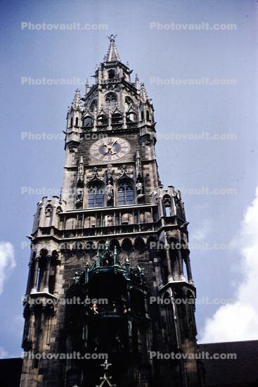 Munich, Marienplatz Clock Tower